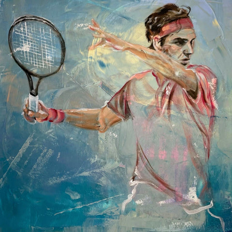 RF Roger Federer